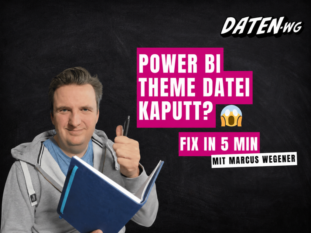 Power BI Theme Datei reparieren