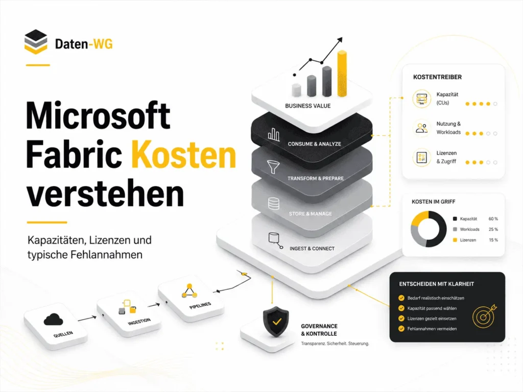 Microsoft Fabric Kosten, Lizenzen und Kapazitäten