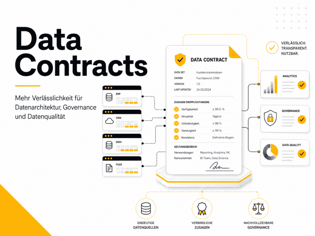 Data Contracts: Klarheit für BI und KI